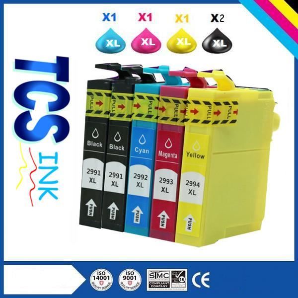5 cartouches 29XL encre EPSON pour XP-235 fraise compatible