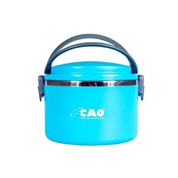 CAO CAMPING Lunch box isotherme Ronde - 1 L - Bleu
