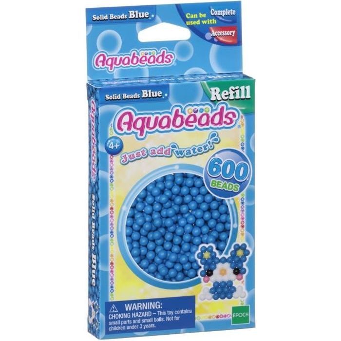 AQUABEADS Perles Classiques Bleues
