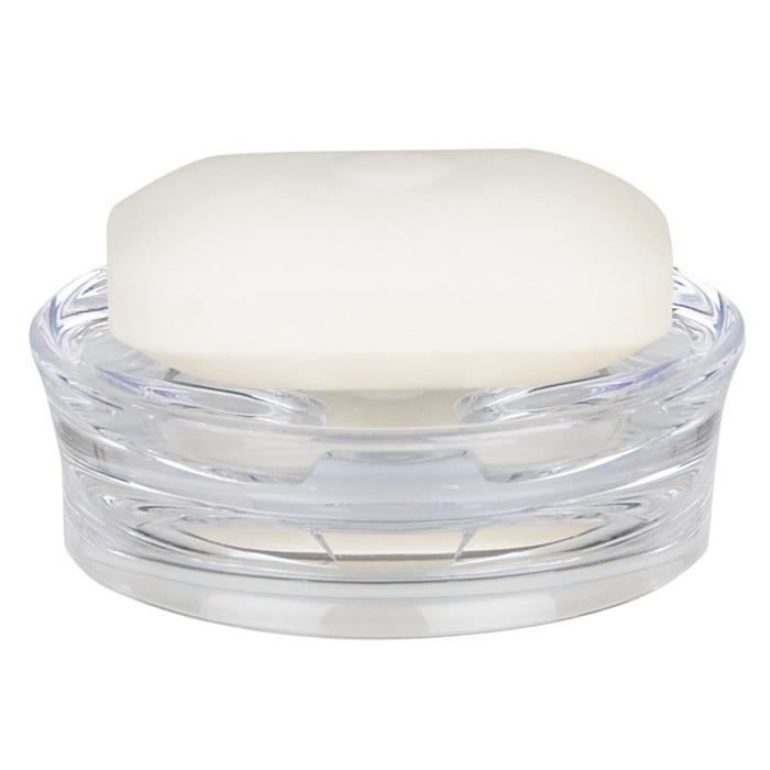 SPIRELLA Porte savon Max Light - 3,5x10,5x10,5cm - Transparent