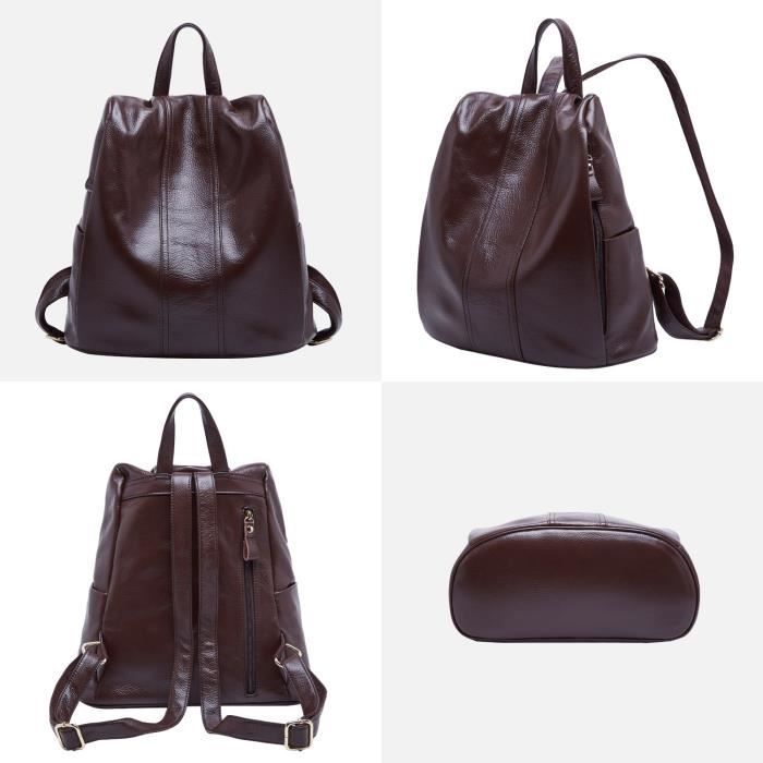 Pour Dos De Vol À Anti Femme Voyage Bandoulière En Sac Cuir wqAI07xO