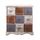 Mobili Rebecca® Commode Armoire 9 Tiroirs Bois Bla