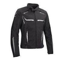 BLOUSON - VESTE BERING Blouson de moto Ross - Noir / Blanc BLOUSON - VESTE BERING Blouson de moto Ross - Noir / Blanc