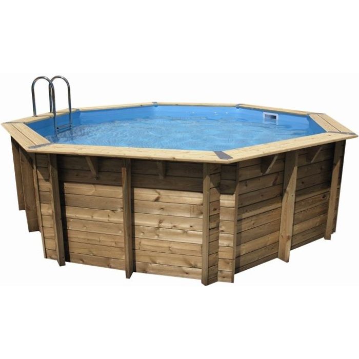 UBBINK Piscine bois OCEA beige 510x120cm