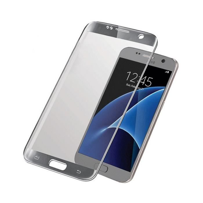 PANZERGLASS Protection premium en verre trempé pour Galaxy S7 - Argent