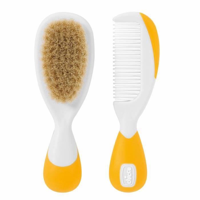 CHICCO Brosse et Peigne Orange