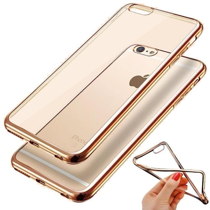 coque iphone 6 or silicone