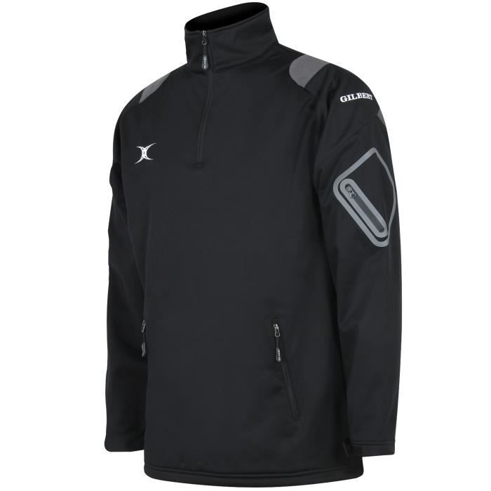 GILBERT Veste Softshell BLITZ - Enfant - Noir