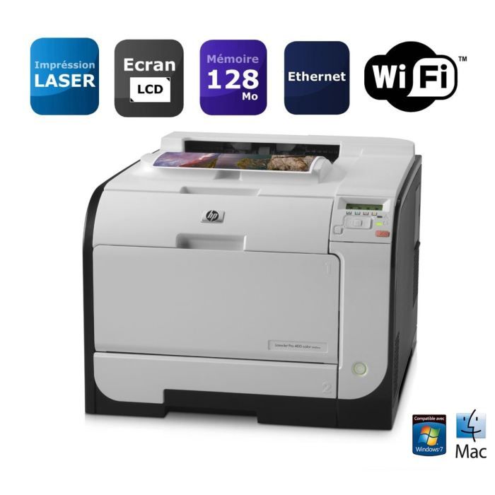 HP LaserJet Pro 400 M451nw   Achat / Vente IMPRIMANTE HP LaserJet Pro