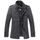 manteau matelasse homme a la mode en laine mélangé