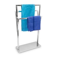 PORTE SERVIETTE Relaxdays porte-serviettes sur pied en inox 3 trin PORTE SERVIETTE Relaxdays porte-serviettes sur pied en inox 3 trin