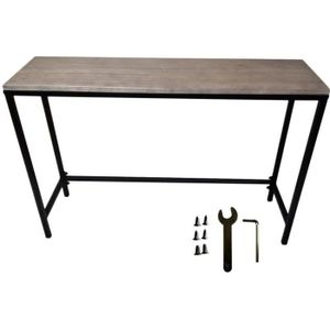 Pi/ètement de table Largeur 50 cm x hauteur 72 cm 2 pi/èces TKK3 Couleur : black SOSSAI DESIGN Armature de table en acier le profil: 20 x 100 mm