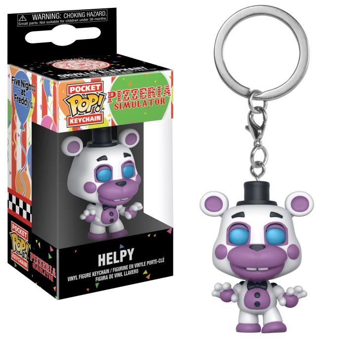 Porte-clé Funko Pocket Pop! Five Nights At Freddy's: Pizza Simulator: Helpy