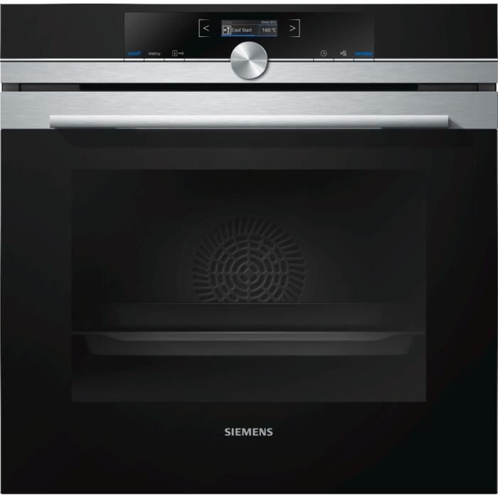 SIEMENS HB673GBS1F Four électrique encastrable - 71 L - Pyrolyse - A+ - Inox