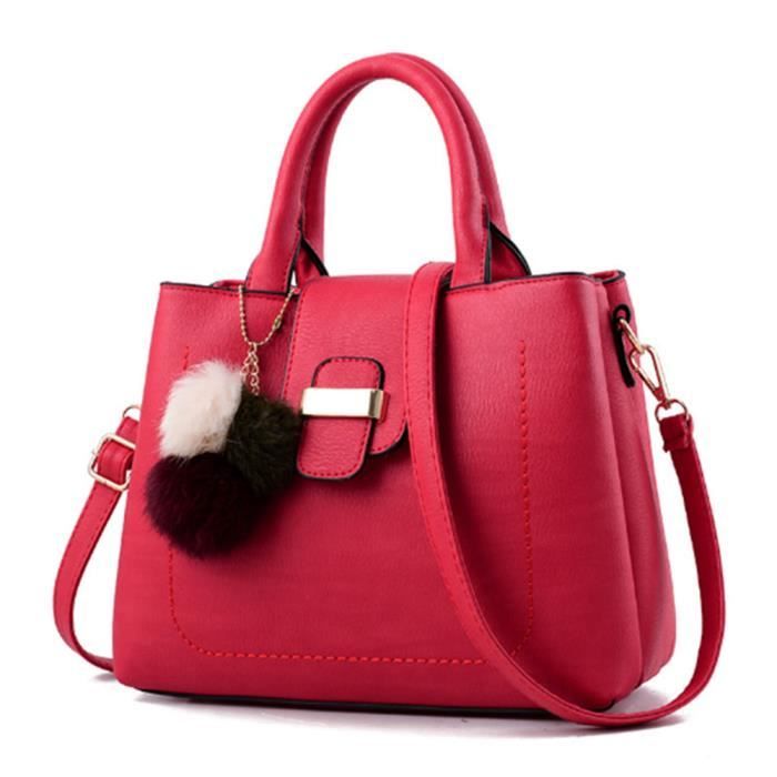 Chaine Sac Marque Rouge En De Luxe Main À Femme Veritable Cuir 2018 Sacs WDYE29HI