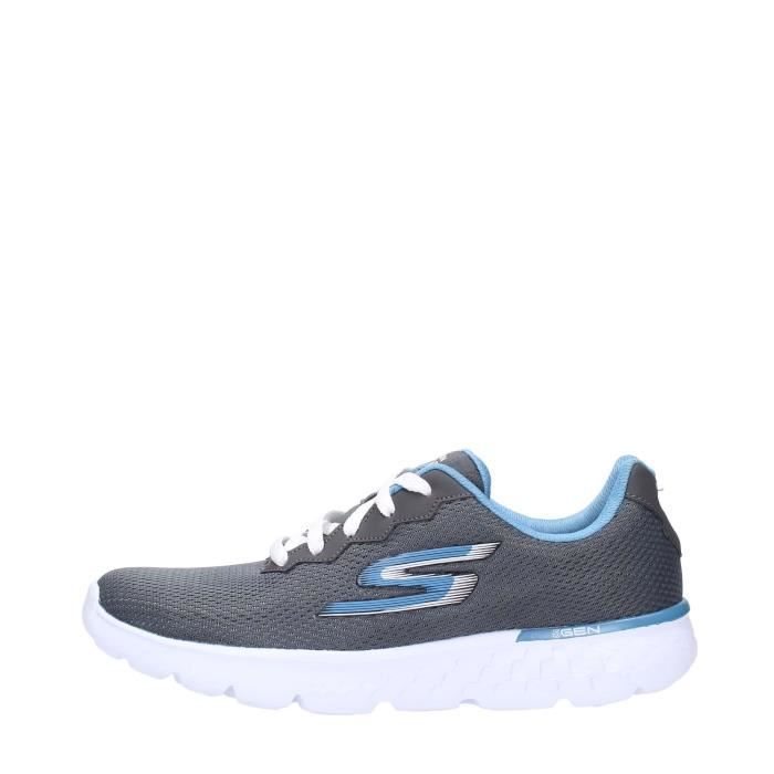 Skechers Sneakers Charcoal Femme Skechers Sneakers Femme Charcoal YH2eWED9I