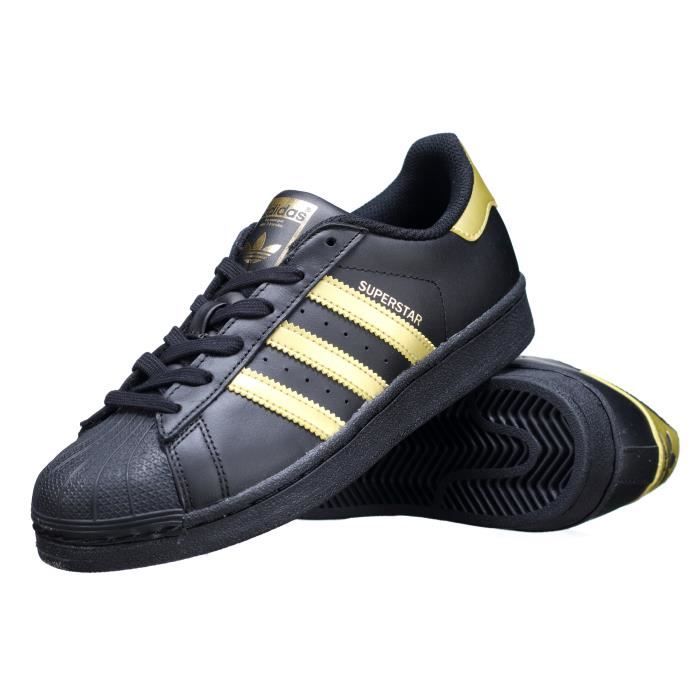 adidas superstar noir gold