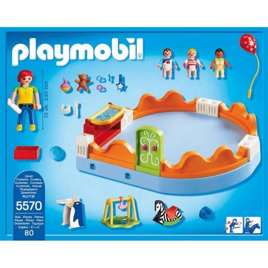 5570 Life Achat Playmobil Espace Bébés Avec City Crèche TuOkXZiP