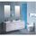 Le Lagon Blanc : Ensemble salle de bain, 2 vasques
