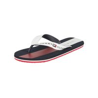 TONG Tommy Hilfiger Homme Logo Flip Flops, Blanc TONG Tommy Hilfiger Homme Logo Flip Flops, Blanc