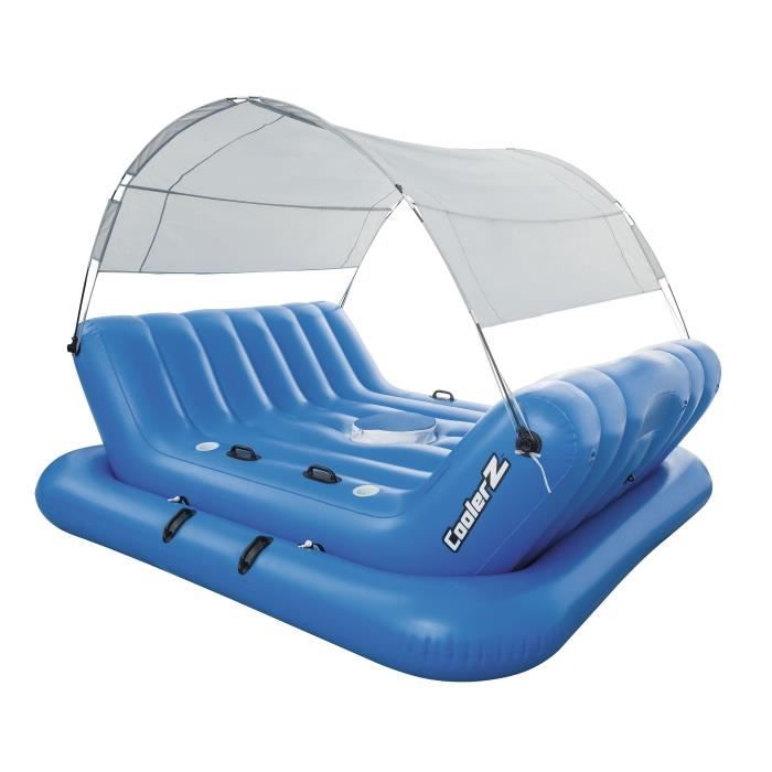 BESTWAY Salon Flottant Rock-N-Shade avec accessoires - 272 x 196 + Acc