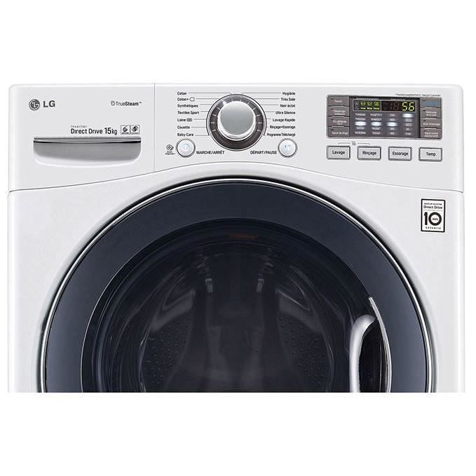  F51K24WH Lave-Linge frontal 15 kg - 1100 tours2