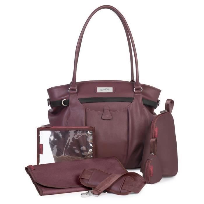 BABYMOOV Sac à Langer Glitter Bag Cerise