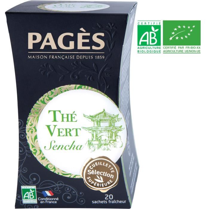 PAGES Thé Vert - Bio