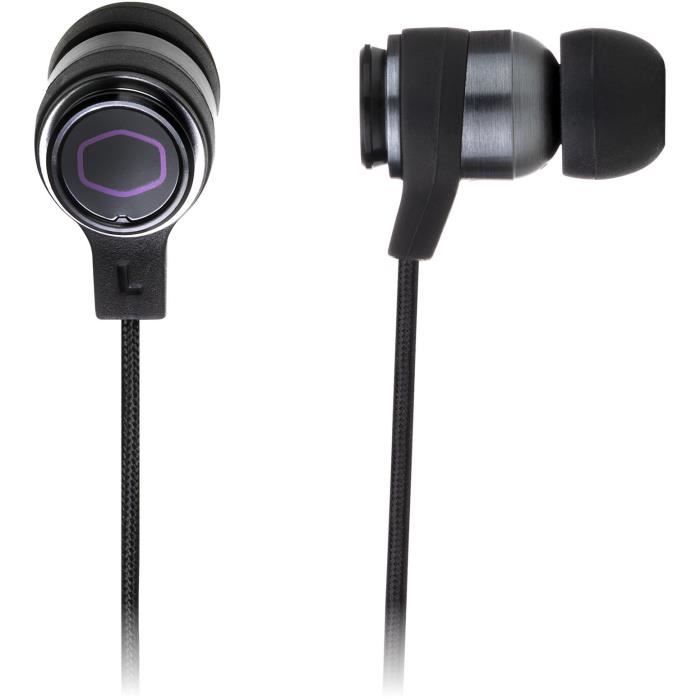 COOLER MASTER Ecouteurs Intra-Auriculaires Gaming Filaire Avec Microphone MH703 (PC/PS4™/Xbox One/ Nintendo™ Switch), 3 Tailles