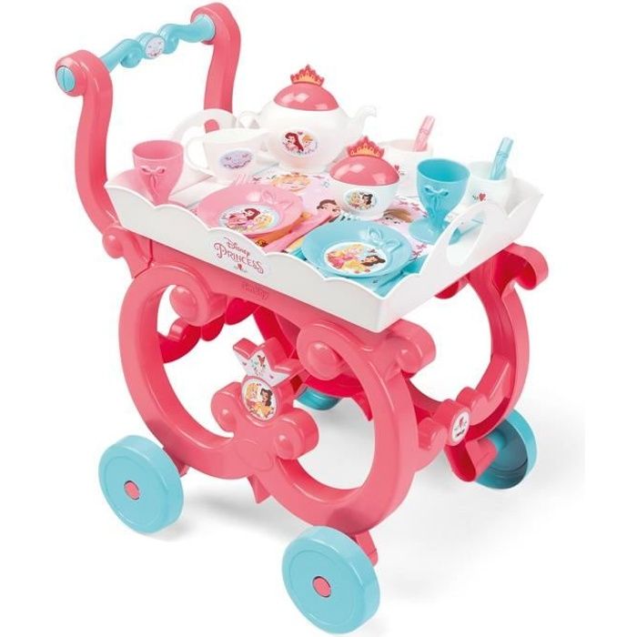DISNEY PRINCESSES Smoby Desserte XL + Accessoires
