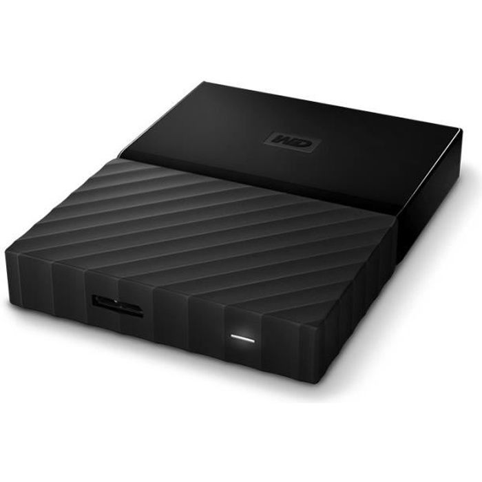WD - Disque dur Externe - My Passport - 2To - USB 3.0 (WDBS4B0020BBK-WESN)
