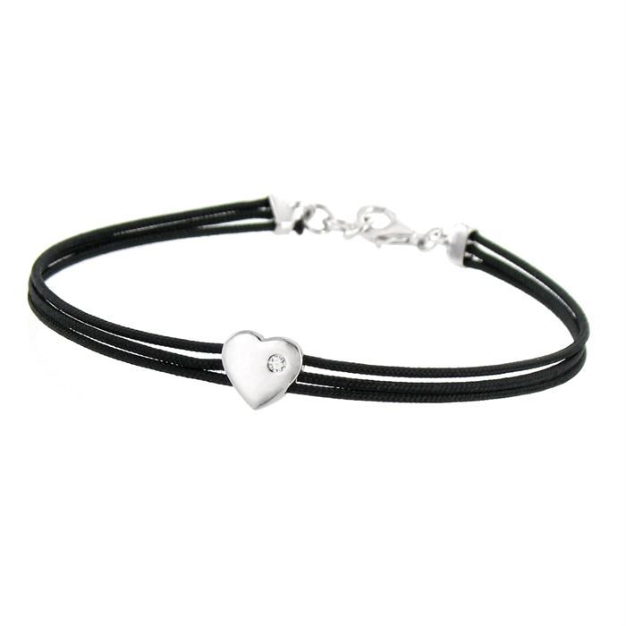 RÊVE DE DIAMANTS Bracelet Femme Noir   Achat / Vente BRACELET