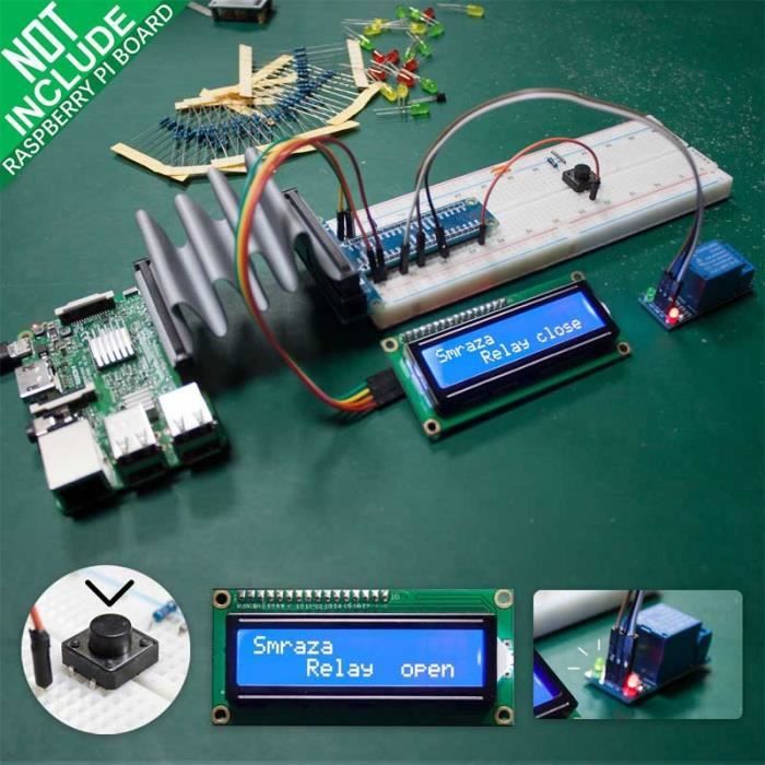 Basic Starter Kit with LCD 1602 (with IIC), Ultrasonic1