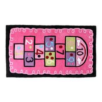 Miliboo - Tapis chambre fille rose 80x150 MARELLE - Achat ...