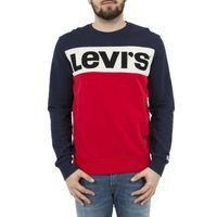 SWEATSHIRT sweat levis 52604 colorblock rouge SWEATSHIRT sweat levis 52604 colorblock rouge