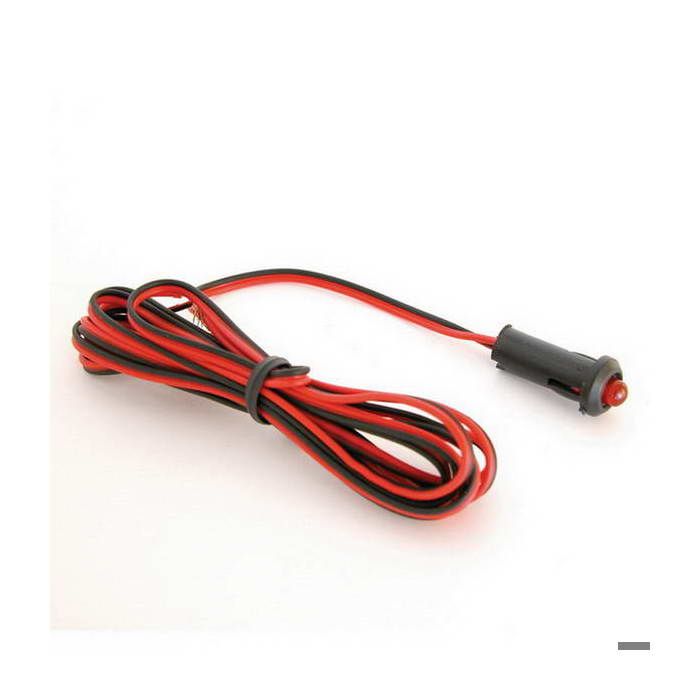 CARPONIT Simulateur d'alarme avec LED - Rouge