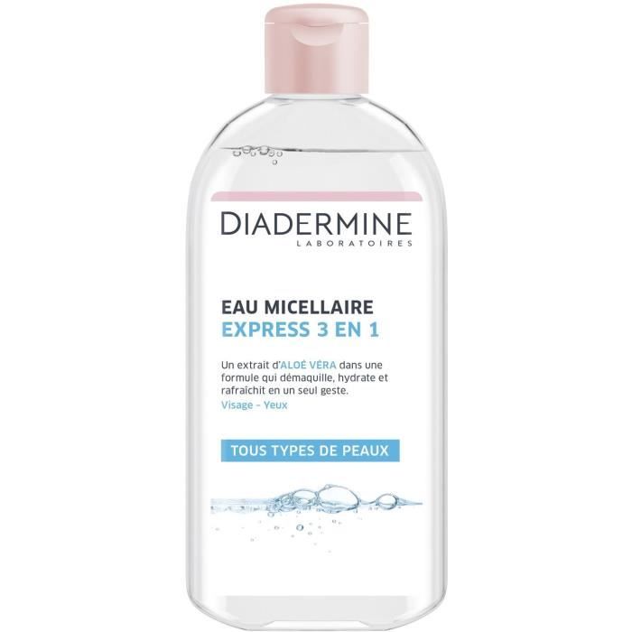 DIADERMINE Eau Micellaire - Express 3 en 1 - 400 ml
