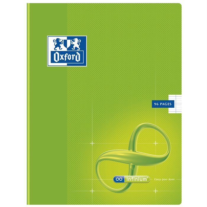 OXFORD Cahier Infinium - 96 pages - 29,7 cm x 21 cm x 0,6 cm