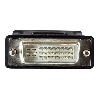 Adaptateur DVI-I vers VGA HD15 M/F - Convertisseur vidéo DVI-I vers VGA en noir - M/F - DVIVGAMFBK