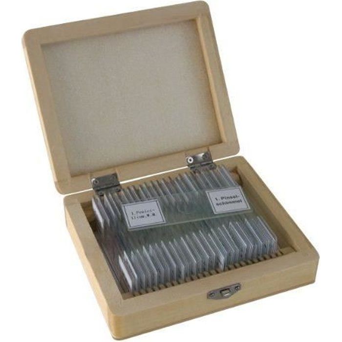 Lot De 50 Lames Microscope + 100 Lamelles Verre Borosilicate Boro 3.3 - Qualité Labo Haute Définition