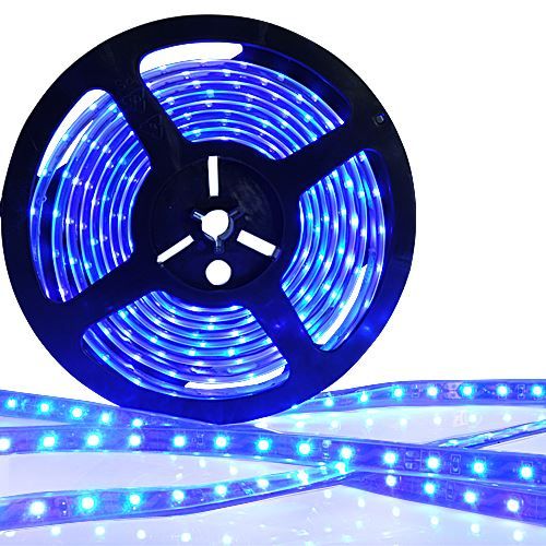 Bande LED UV Bleue 5m Pour Pêche De Nuit Et Bateau - IP65-68, 12V/24V - Garantie 5 Ans CHUSYYRAY