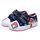 GEMVIE Chaussure Toile Basket Enfant Fille Champig