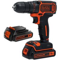 PERCEUSE BLACK & DECKER Perceuse-visseuse sans fil BDCD18B PERCEUSE BLACK & DECKER Perceuse-visseuse sans fil BDCD18B