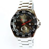 MONTRE Montres hommes pleins d'hommes en acier inoxydable MONTRE Montres hommes pleins d'hommes en acier inoxydable