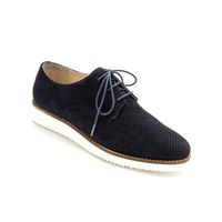 DERBY Derbies cuir velours semelle blanche DERBY Derbies cuir velours semelle blanche