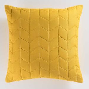 HOUSSE DE COUSSIN CDaffaires Housse de coussin +encart 40 x 40 cm mi