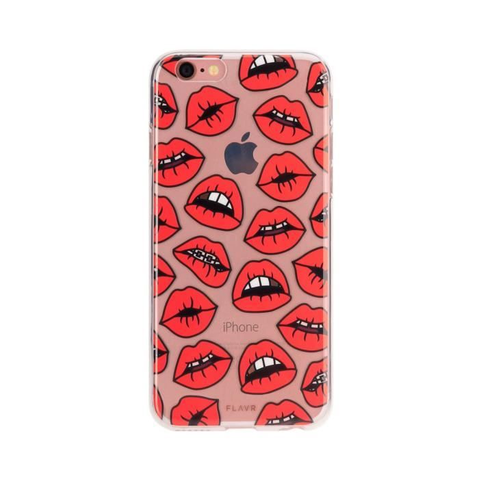 FLAVR Coque iPlate Bisous - IPhone 7 - Multicolore