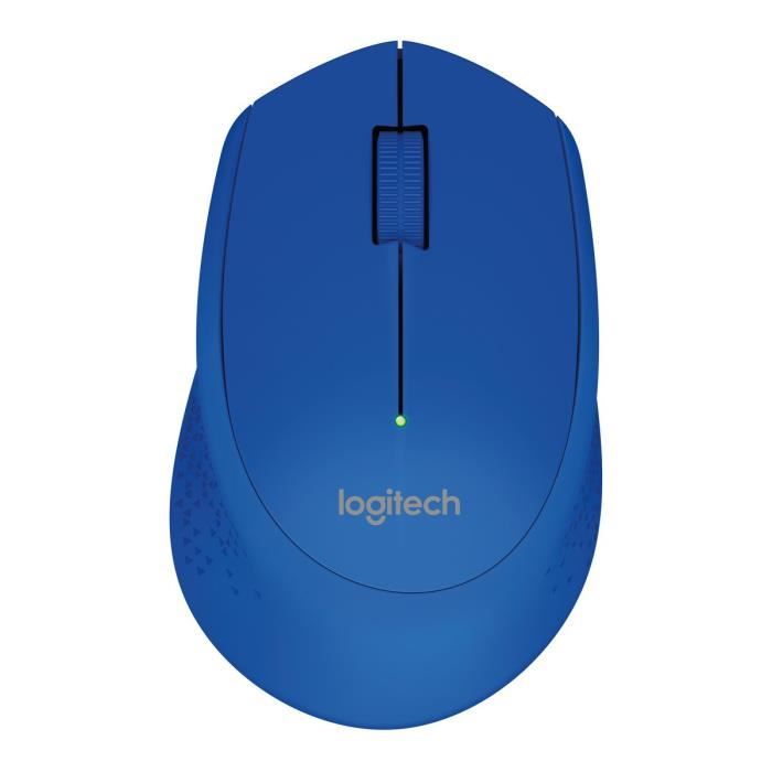 Logitech Souris sans fil M280 Bleu 2.4GHz