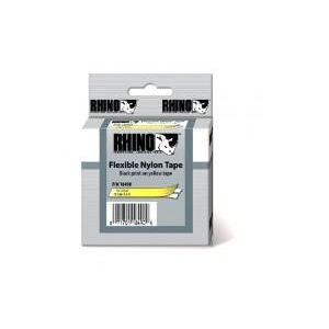 RUBAN   PAPIER THERMIQUE DYMO RUBAN NYLON FLEX JAUNE 19MM POUR ILP