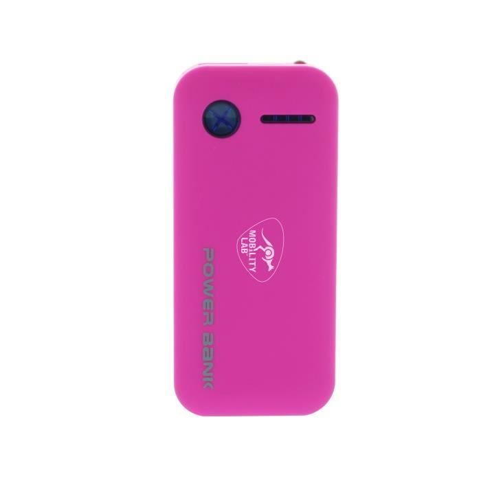 ML Batterie externe 4400mAh - Rose